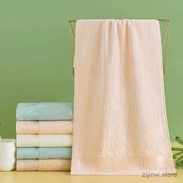 Towel Inyahome Pack of 1/4/6 Bamboo Fiber Bathroom Towels Sets 34x74cm Hand Face Bath Towel Gift Towel Sheet Serviettes Cream Green