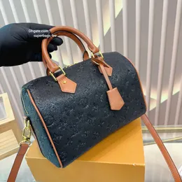 7A luxury designer bag womens handbag 3D printing leather travel bag classic 25cm duffle Bag fashion women shoulder crossbody bags with box