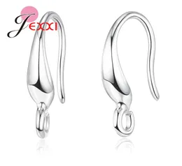 HELA 100PCSPACK 925 STERLING SILVER CLAP SMYCHRY HOOKS Earrings Accessories Högkvalitativa DIY -smycken Fynd för kvinnor4283295