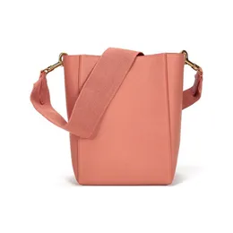 Sangle Bucket Mini Bag Top Crossbody Shoulder Bags Classic Handbag Women's Fashion äkta läderhandväskor Hela Removab304y