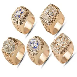 مشجعين من الهدايا التذكارية 1992 1993 1995 1977 1971 موسم Cowboys Championship Ring Whole284d