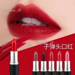 Retro Matte Satin Lipstick Rouge A Levres 13 Colors Lustre M Brand Lipstick with Series Numbers Aluminum Tube New Package 93