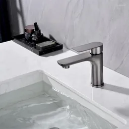 Rubinetti per lavabo da bagno Rubinetto in acciaio inossidabile per cenere di pistola e lavabo per WC con acqua fredda, può essere applicato