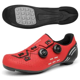 Novos sapatos populares de bloqueio de ciclismo para esportes ao ar livre, sapatos de bicicleta, bicicletas de estrada de lazer sem bloqueio masculino, bicicletas de montanha femininas, 9 cores