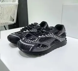 2024 Erkek Kadın Tasarımcı Sıradan Spor Ayakkabı Dantel Yuvarlak Toe Silindir Ayakkabı Çalışan Konfor Patchwork Düz Ayakkabılar Unisex Spor Ayakkabıları