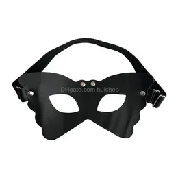 Theme Costume Mask Leather Bondage Restraints Clothing Flirt Games Dbsm Device Romantic For Couples Themed Drop Delivery Apparel Cos Dhlie