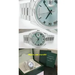 Högkvalitativa armbandsur med originallåda No Date 114060 Mens Steel Watch Black Dial Ceramic Bezel 40mm190w