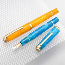هونغديان N1 Fountain Pen Tianhan Acrylic Highend Calleigraphy Business Office طالب هدايا خاصة الحبر 240219