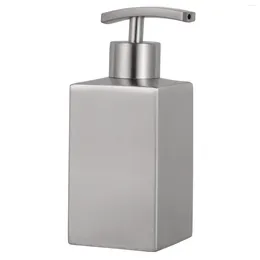 Liquid Soap Dispenser Container Squeeze Lotion Bottle Hand 304 Stainless Steel Refillable