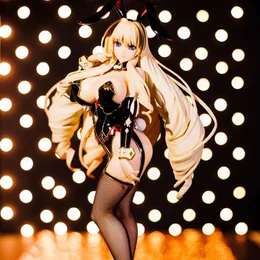 Anime Manga 300 mm Unionism Quartet A3-Days Sieria Leodiehl Bunny Girl Pvc Figure Figurka dla dorosłych Kolekcja