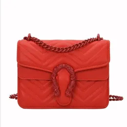 Sälj handväskor Kedjansväskan Handbag Hig Quality Sac En huvudsaklig PU -läder crossbody messenger väskor för kvinnor axel baga mode väska279v