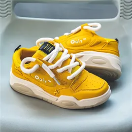 Projektant Yellow Sneakers Men Mashing Low Top Drusboard Buty Casual Sports Platforme CHŁAD Kosze Hommes 240223