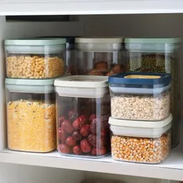 Storage Bottles Tank Waterproof Transparent Kitchen Box Plastic Moisture-proof For Grain And Miscellaneous Grains Sealed