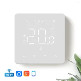 Controle Home Inteligente Beok WIFI Termostato Tuya Aquecimento Elétrico Caldeira de Gás Underfloor Digital LED Controlador de Temperatura Alice Alexa