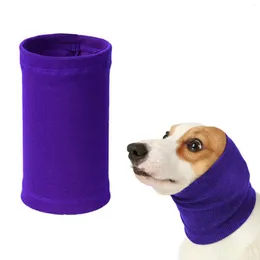 Dog Apparel Reusable Reducing Noise Grooming Bathing Snood Pet Supplies Comfort Calming For Neck Ears Warmer Head Sleeve Easy Wear
