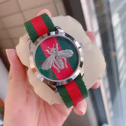 탑 쿼츠 시계 오리지널 g 시대 영원한 숙녀 패션 디자이너 38mm 다이얼 캐주얼 시계 럭셔리 스트랩 손목 시계 여자 패션 꿀벌 꿀벌 검은 가죽 손목 스트랩