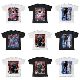 men womens T-shirt designer T-shirt Basketball star pattern Street loose oversized T-shirt Clothing Fashion top Men's casual chest letter shirt Luxury street top