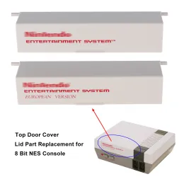 الحالات 10pcs استبدال غطاء غطاء الباب العلوي الجزء العلوي من Nintendo NES Tops Tops Door Cover Cover Card Card Slot