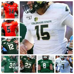 Colorado State College Football Jersey NCAA 89 Jamari Person 88 Mekhi Fox 87 Mason Muaau 84 Stephon Daily 17 Brig Hartson mens women youth