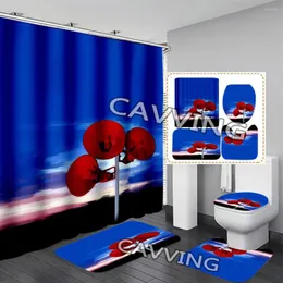 Shower Curtains Depeche-Mode 3D Waterproof Bathroom Curtain Anti-slip Bath Mat Set Toilet Rugs Carpet Home Decor H01