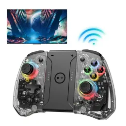 Consoles Battery Gamepad RGB Wireless Adjustable Gamepad For NS Switch Gyroscope Dual Motor Vibration Game Controller