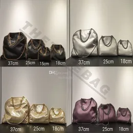 Stella McCartney большая сумка Falabella Большие модные женские сумки с черной цепочкой Сумки для покупок Кожаные мини-сумки Роскошный дизайнер 302f