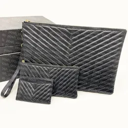 حقيبة القابض للأزياء للنساء براثن شيفرون مع معصم وحامل البطاقة يباع مع Box2123