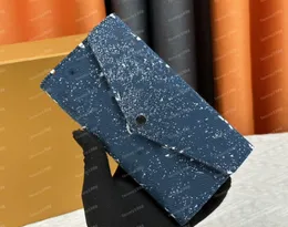 Модельеры Zippy WALLET Мужские женские кожаные кошельки на молнии Высокое качество Цветы Портмоне Сумки Титановый держатель для карт Оригинальный клатч с коробкой 61184