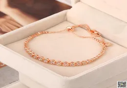 2019 Brand name Top quality brass bracelet with diamond chain for women and mother039s day gift jewelry 9847328