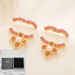 Earrings Ear stud Brand Designer Luxury Gift Earrings with Box Classic Charm Earrings New Fashion Style Love Jewelry Romantic Style Couple Girl Jewelry Earrings