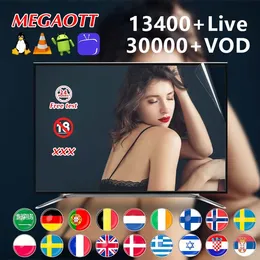 Smart TV -kabel M3U Vuxen xxx IP -mottagare Line Support Mag Android Box Smart TV iOS PC för Frankrike UK US Serbia Kroatien gratis bevis