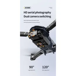 New XS9 Drone Aerial Photography 4K عالية الدقة تسيطر عليها عن بُعد مع كاميرات مزدوجة وتحمل طويل وطائرات على الارتفاع الثابت