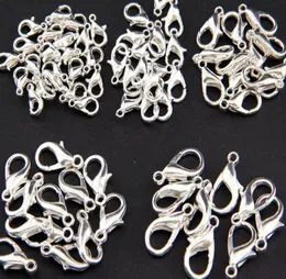 10mm21mmジュエリー調査結果Alloy Antique Silver Rhodium Lobster Clasp Hooks for Necklace Bracelet Chain1477459