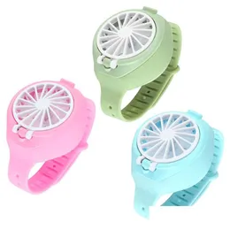 Fans Cartoon Watch Fan USB Laddning Toy Childrens Gift Drop Delivery Toys Present Electronic Dhdzl
