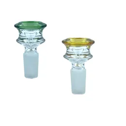 Diamond 14mm Glass Bowls 14mm 18mm Male Smoking Bowl 18mm Male Bongs Bowl For Glass Water Bongs Dab Rig Pipes