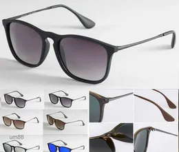 Mode Chris 4187 Quadratische polarisierte Sonnenbrille Luxusmarke Sonnenbrille Nylonrahmen Gafas de Sol Rainess QGWM