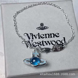 디자이너 Vivianes Westwoods Jewelry Viviennr Empress Dowager Petullas 여성 틈새 시장을위한 3 가지 컬러 회전식 토성 팔찌 및 절묘한 칼라