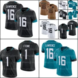 Trevor Lawrence Jerseys de futebol personalizado Travon Walker Kirk Travis Etienne Jr Devin Lloyd Josh Allen Evan Engram Anton Harrison Jones