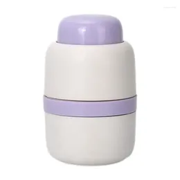 Storage Bottles Pill Crusher Grinder Multifunctional With Container Adjustable Splitter For Multi Tablets