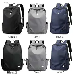 2024 Backpack Ll Backpack Yoga Bags Backpacks Laptop Travel Outdoor Waterproof Sports Teenager School Black Greyduzn BXAZ