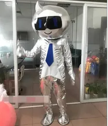 Halloween desempenho brilhante alienígena mascote trajes natal fantasia vestido de desenho animado personagem roupa terno adultos tamanho carnaval páscoa tema de publicidade