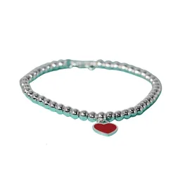 Tiffiny Bracelet Designer Mulheres Pulseiras de Charme de Qualidade Original S925 Sterling Silver She Heart Gift Buddha Bead