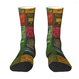 Men's Socks Gorgeous Victorian Book Covers Adult Unisex Men Women