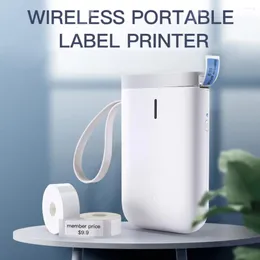 Mini Portable Thermal Label Printer Handheld No Ink Wireless Bluetooth-Compatible Printing Machine Pocket For Home Office
