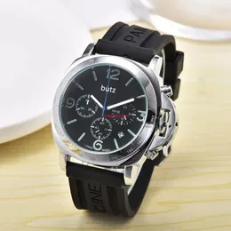 2024 Men luxury Quartz Watch fashion leisure six needle Multi-function luminous Calendar Belt Watches law