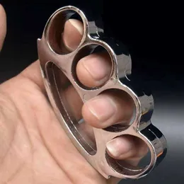 Kaliteli Metal Yüksek Pirinç Mafsallar çinko Alaşım Knuckle Duster ve Kendini Savunma Koruması Açık Cep Taşınabilir EDC Aracı