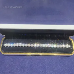 Newest Designer Sterling Sier Bracelet Wholesale Charms Fashion Jewelry Bracelets VVS Moissanite Tennis Chain
