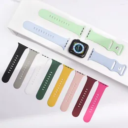 Watch Bands Apple 45mm 44mm 42mm 41 40 38mm 49mm Watchband Sports Wristband IWATCHシリーズ7 65 4 3 2 SE 8 ULTRA