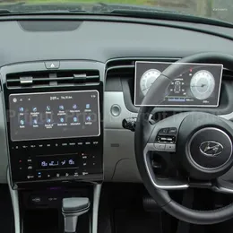 Acessórios interiores do carro navegação gps vidro temperado para hyundai tucson highlander 2024 10.25 Polegada painel lcd tela película protetora