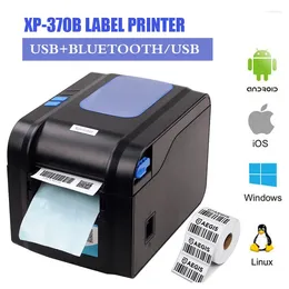 Label Barcode Printer Thermal Receipt Or 20mm To 80mm Automatic Stripping XP- 370B